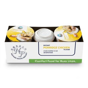 Bol de riz instantané au poulet vietnamien 120g, prêt à consommer, OEM, marque privée, durée de conservation de 12 mois, stockage à température ambiante - Product Image 2