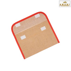 Cubierta de archivo de yute con logotipo personalizado, soporte para documentos de fibra natural para pedidos promocionales y al por mayor - Product Image 4