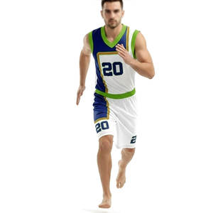 Conjunto de Uniforme de Baloncesto para Entrenamiento, Personalizado por Sublimación, para Hombres y Jóvenes, Camiseta y Pantalones Cortos Ligeros para Equipo - Product Image 3