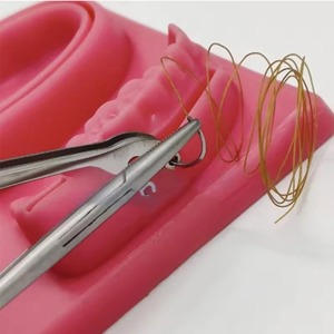 Pinza Quirúrgica Dental de Acero Inoxidable con Empuñadura Ergonómica, 3 Posiciones de Mandíbula, Punta de Orificio Simple/Doble, Herramienta de Precisión con Certificación CE - Product Image 6