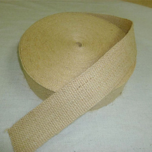 Rouleau de tissu en toile de jute naturelle pour chemins de table de mariage, enveloppements d'arbres d'hiver, ruban de jardin et artisanat décoratif - Product Image 4