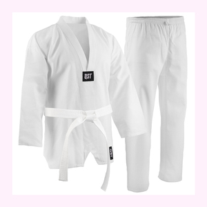 Vente en gros Équipement d'entraînement de taekwondo pour les arts martiaux Costumes d'uniforme de taekwondo pour hommes femmes Jiu Jitsu Kimono Combinaisons d'entraînement de karaté - Product Image 4