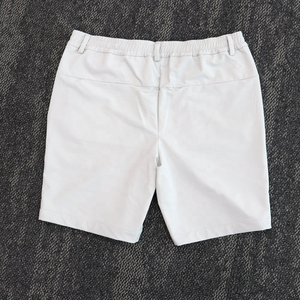 Pantalones Cortos Bermuda de Algodón Oxford para Hombre, Color Sólido, Cintura Media, Cierre Elástico, Estilo Casual, Tela Transpirable - Product Image 4