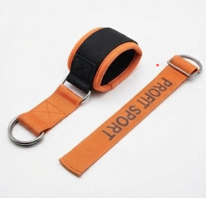 Sangle de soutien réglable pour poignet avec fermeture auto-agrippante pour la musculation, équipement de protection pour hommes, orange et noir - Product Image 3
