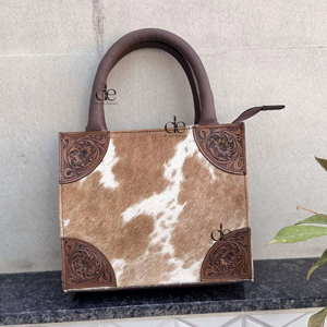 2026 Latest Fashion Cowhide Leather Shoulder <b>Bag</b> Hand Tooled Real Leather Gypsy <b>Boho</b> Vintage Handmade Handbag - Product Image 1