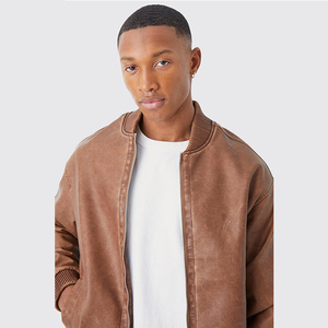 เสื้อแจ็คเก็ตแฟชั่นขายส่ง แบบสั่งทำพิเศษ ระบายอากาศได้ดี กันลม ทรงวาร์ซิตี้ ยาวพอดีตัว ใส่สบาย อุ่นสบาย เหมาะสำหรับฤดูหนาว - Product Image 4