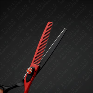 Tijeras Profesionales para Cortar Cabello de 6 Pulgadas, Tijeras de Peluquería de Acero Inoxidable con Anillos de Dedo Desmontables - Product Image 4
