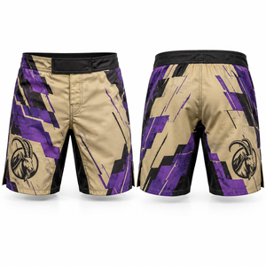 Pantalones Cortos de MMA para Torneo, Ropa de Competición, Corte Regular, Agilidad, Producción ODM Personalizada, para Lucha en Jaula, Cintura Resistente, Modernos - Product Image 4