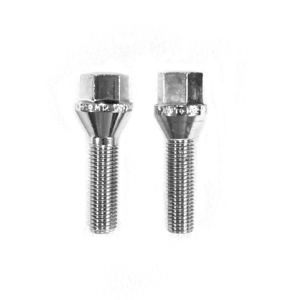 Pernos de Rueda Extendidos D1SPEC M12x1.5, 60mm de Rosca, 85mm de Longitud Total, Acabado Cromado, Asiento Cónico para BMW E36 E46 E90 E39 E60 E87 - Product Image 3