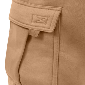 Shorts Cargo Molletonnés Homme 2026 de Haute Qualité, en Polaire Épaisse, avec Cordon de Serrage et Taille Élastique, Coupe Décontractée, Style Streetwear - Product Image 6