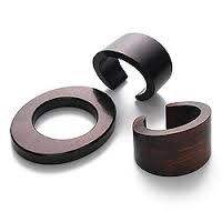 Bracelets en bois poli brillant, bijoux élégants en bois pour femmes, qualité supérieure, meilleur prix. - Product Image 2