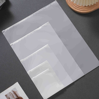 Vente chaude – Sacs à fermeture éclair mats et givrés personnalisés avec logo imprimé, vente en gros d'usine, pour l'emballage et le stockage de vêtements, résistants à l'humidité