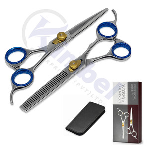 Ciseaux de coiffure professionnels et personnels KIMBEL japonais en acier inoxydable J2 420 - Product Image 4