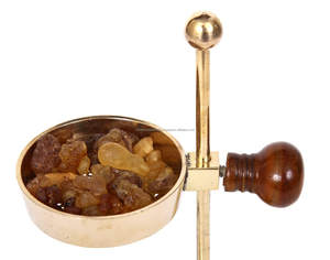 Quemador de Incienso de Latón con Diseño Ajustable para Velas T-Light o Carbón, Resina para Calentar, Fragancia para el Hogar y Regalo Espiritual - Product Image 4