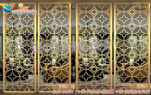 Ravissant boîte Style bougie murs arrière boîtes porte-bougie en métal pour scène de mariage réception de mariage boîtes porte-bougie - Product Image 6