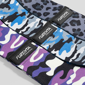 Camo Design Legs Glute <b>Exercise</b> Bodybuilding Non Slip Fitness Yoga <b>Bands</b> 3-Level Resistance Hip Booty <b>Band</b> Elastic Cotton High - Product Image 2