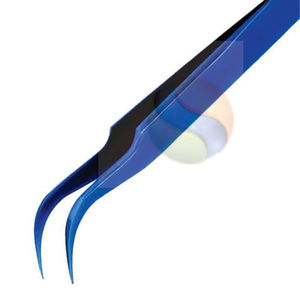 Pinzas de Precisión Profesional de Acero Inoxidable para Extensión de Pestañas, Logotipo Personalizado, Punta Recta, Punta Curva, Punta Puntiaguda Elite - Product Image 6