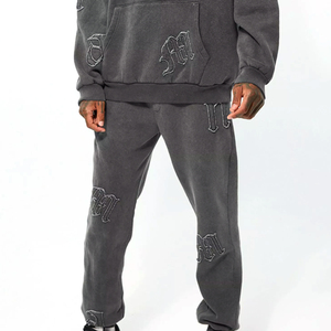 Chándal Deportivo para Hombre con Lavado Ácido, de Alta Calidad y Precio Económico, Hecho en Fábrica, Precio Razonable, Chándal Deportivo de Algodón para Hombre con Lavado Ácido - Product Image 4