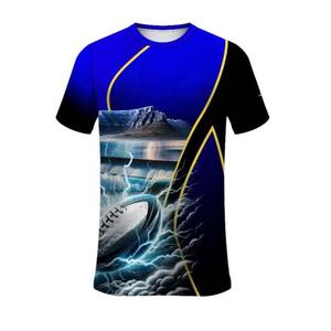 Camisetas Deportivas ELIXE SPORTS para Hombre, Cuello Redondo, Transpirables, de Secado Rápido, Tejido de Poliéster/Algodón, Corte Regular, Casuales, para Gimnasio y Entrenamiento - Product Image 6