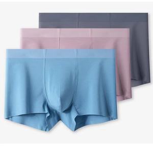 Culotte string sexy en fibre de bambou confortable pour homme avec poche de maintien respirante et logo classique – Sous-vêtements masculins en bambou - Product Image 6