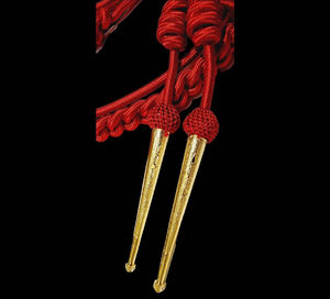 Aiguillette Ceremonial Dorada Hecha a Medida 2026, Cordón de Hombro Ceremonial con Color Personalizado, Aiguillette para Uniforme Ceremonial - Product Image 5