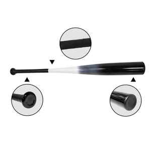 KATBROS INDUSTRIES Batte de baseball 27 pouces, barillet de 2,3 pouces, légère, 3 pièces, marron, équipement d'entraînement sportif extérieur pour débutants - Product Image 4