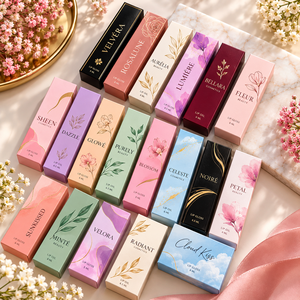 Cajas Rígidas con Cierre Magnético para Cosméticos, Brillo Labial y Lápiz Labial Personalizados, Papel Holográfico Dorado y Plateado, Paquete EcoRev, MOQ 100 Piezas, Venta al Por Mayor - Product Image 5