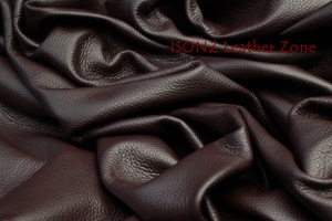 Cuero de anilina de vaca genuino para zapatos Sofás Muebles Equipaje Paraguas Faldas Disfraces-Gamuza con patrones húmedos salados en relieve - Product Image 3