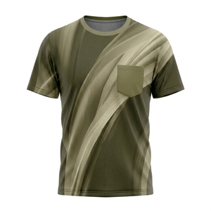 Camisetas Formales Extra Grandes para Hombre, Transpirables, Cuello Redondo, Manga Corta, Secado Rápido, Tejido de Punto, Precio al por Mayor - Product Image 1