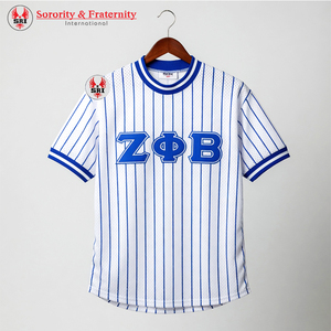 Uniformes de football américain uniques et élégants de la sororité Zeta Phi Beta, maillots pour femmes à col en V, vêtements de softball, 100% polyester, respectueux de l'environnement - Product Image 6