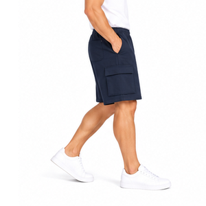 Mens <b>Cargo</b> <b>Shorts</b> 100% Cotton Twill Quick Dry Anti-Bacterial High Waist Comfortable <b>Lightweight</b> Outdoor Casual Wear OEM ODM - Product Image 4