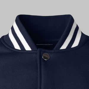 Chaqueta universitaria para hombre de alta calidad Chaqueta universitaria de algodón polar Letterman Chaqueta universitaria para hombre - Product Image 4