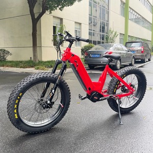 Bicicleta Eléctrica Leili Nueva con Batería Oculta y Transmisión por Correa, Llanta Gruesa de 26 Pulgadas, Aluminio, 48V 1000W, Urbana, con Marco Bajo - Product Image 1