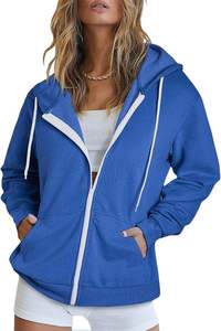 Nouveau Hoodie Oversize Femme Hiver 2026 à Épaules Tombantes avec Broderie 3D, Impression Personnalisée, Streetwear Écologique en Polaire - Product Image 4