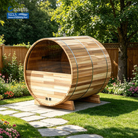 Envío DDP a Singapur con IVA incluido: Sauna de barril de cedro rojo al por mayor |   ETL CE |   Solución Integral para Compradores B2B