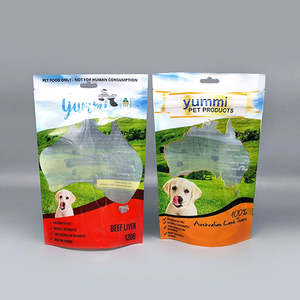 ถุงบรรจุภัณฑ์อาหารสัตว์เลี้ยงแบบตั้งได้ชนิดด้าน พร้อมหน้าต่าง สำหรับขายส่ง |   พลาสติกเคลือบด้านแบบ BOPP |   ขนาดเล็ก |   โรงงานเวียดนาม - Product Image 4