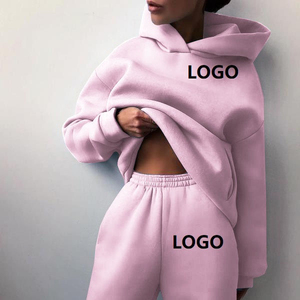 Sudadera con capucha de invierno para mujer, diseño personalizado ODM, con logotipo frontal, de fabricante personalizado para B2B profesional, directo de fábrica. - Product Image 2