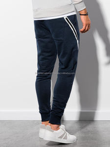 <b>Mens</b> Lightweight Casual <b>Jogger</b> Pants With Panels <b>Slim</b> <b>Fit</b> Custom Running Sweatpants with Quarter Side Stripes Zipper Pockets - Product Image 5