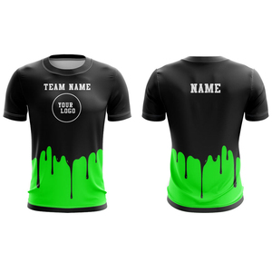 Camiseta Deportiva Personalizada Sublimada, Poliéster/Algodón, Diseño Gráfico Impreso, Ecológica, OEM ODM, para Hombre - Product Image 3