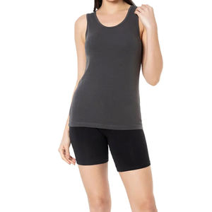 <b>Top</b> Price Women Tank <b>Top</b> Knitted Fabric Casual Style Front Logo Breathable High Quality for Best Selling Reasonable Price OEM - Product Image 2