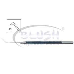 Juego de instrumentos oftálmicos de titanio para cirugía de cataratas, combo vertical Phaco Chopper, para disección del núcleo, con certificación CE ISO, de Blush Surgical - Product Image 2