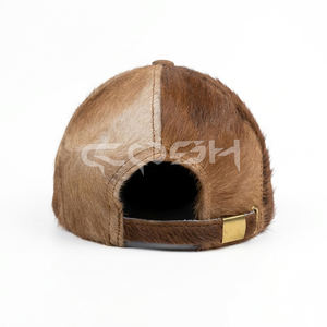 Gorra de Béisbol de Cuero Vacuno Hecha a Mano, Estilo Rústico Occidental, para Hombre y Mujer - Product Image 2