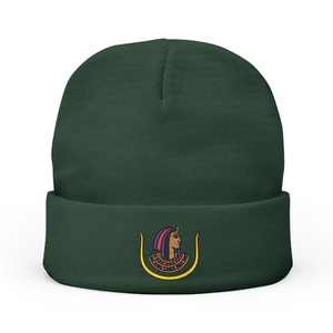 DOI Knit Beanie Custom Embroidery Emblem Warm <b>Winter</b> <b>Cap</b> Various Colors - Product Image 2