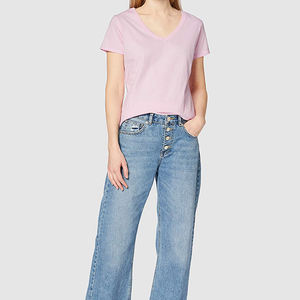 Camiseta Holgada de Moda Urbana para Mujer, Estilo Casual y Moderno, Camiseta Informal y Elegante para Mujer - Product Image 4