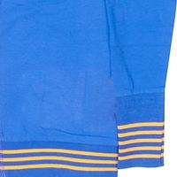 Cardigan tricoté personnalisé à col en V pour sororité/fraternité Kapa Alpha Psi, école, université, avec logo brodé en chenille, double, pour homme