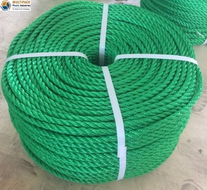 100% vật liệu mới cao cấp Polypropylene PP + PE polyethylene hỗn hợp polysteel PP danline 3 sợi dây xoắn - Product Image 1