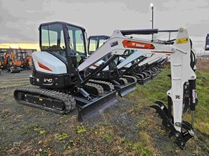 Nouvelle mini-excavatrice Bobcat E40 de 4 tonnes, excavatrice sur chenilles pour la construction, moteur diesel, roulement hydraulique, disponible dès maintenant - Product Image 5