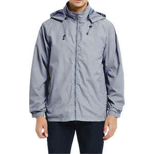 2026 Design Full Zip-up Softshell Windbreaker <b>Jackets</b> High Quality <b>Waterproof</b> Running Outerwear Windbreaker <b>Jacket</b> for Men's - Product Image 1