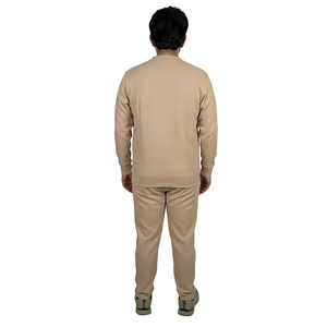 Conjunto Deportivo Informal con Capucha, Pantalones Deportivos de Manga Larga de Color Sólido, Conjuntos Deportivos Ecológicos en Venta - Product Image 5