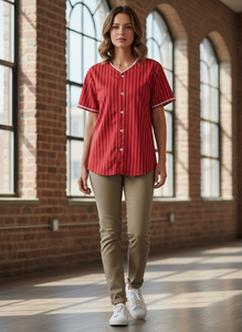 Uniforme de baseball personnalisé pour adultes, haute qualité, nouveau design, impression par sublimation, logo brodé, respirant, maillot court, taille plus - Product Image 5